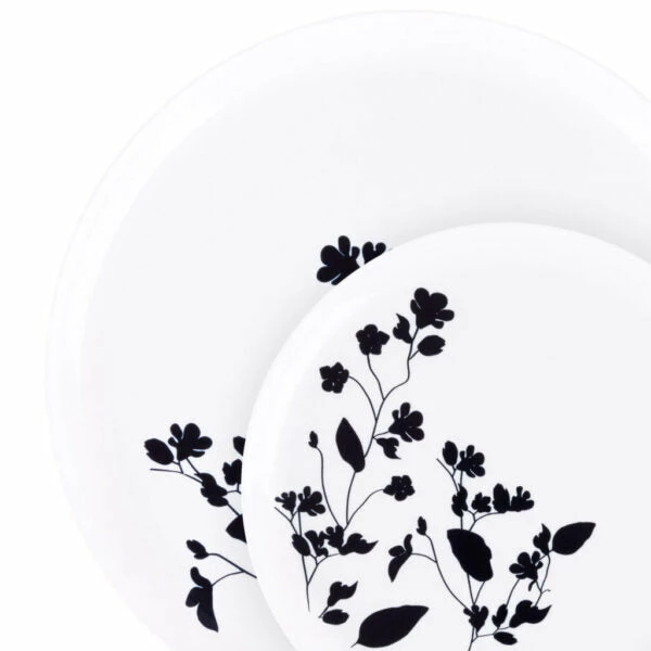 Best reviews of π Posh Setting 20 Pack White and Black Round Plastic Dinnerware Set (10 Guests) - Garden π€© 3 Best reviews of π Posh Setting 20 Pack White and Black Round Plastic Dinnerware Set (10 Guests) - Garden π€©