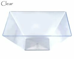 Best deal 🎁 Posh Setting Clear Plastic Square Serving Bowl - 3 Pack ⭐