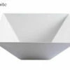 Best Pirce 😉 Posh Setting White Plastic Square Salad Bowl - 3 Pack ⭐