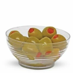 Best deal 💯 Posh Setting 2 oz. Clear Plastic Mini Bowl with Embossed Design-12 Count 👍