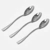 Wholesale 🔥 Posh Setting 4.5 Inch Mini Plastic Silver Tasting Spoon-72 Count 🧨