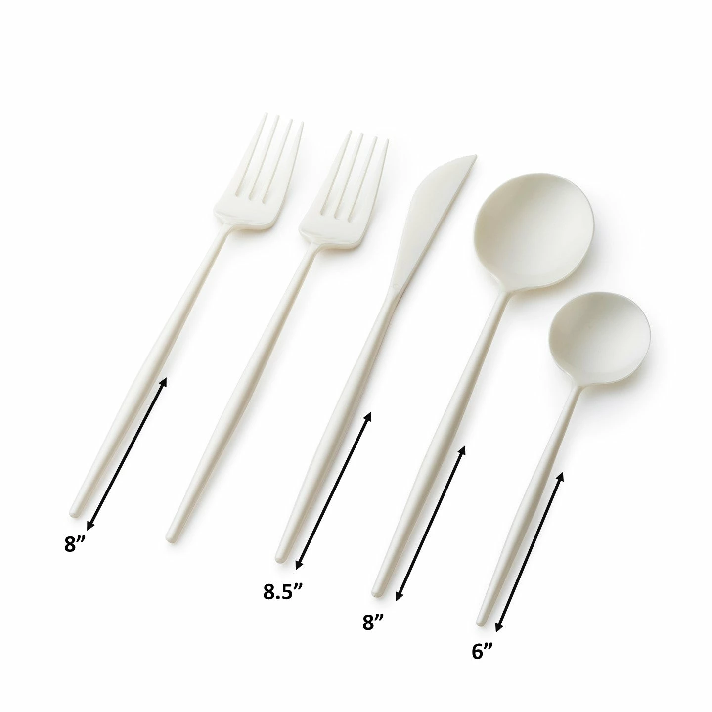 Outlet π₯° Posh Setting Noble Collection Pearl Flatware Set 40 Count-Setting for 8 π 5 Outlet π₯° Posh Setting Noble Collection Pearl Flatware Set 40 Count-Setting for 8 π - Image 3