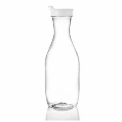 Budget π€© Posh Setting Clear Plastic Pitcher With Lid 50 oz. - 1 Pack π