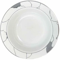 Promo 🤩 Posh Setting White and Gold/Silver Round Plastic Wedding Value Set (120 Servings) - Marble ❤️ 16 Promo 🤩 Posh Setting White and Gold/Silver Round Plastic Wedding Value Set (120 Servings) - Marble ❤️ -Cheap poshsetting Store soup bowl white and silver 400x400 35bc86f9 1c0d 4c7f 840b 1c8be078040e