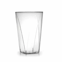 Flash Sale 🎁 Posh Setting 10 Oz Clear Plastic Tumbler Square Party Cups 😉